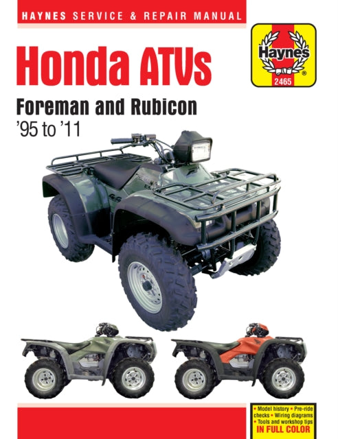 Honda Foreman ATV (95 -11)