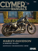 Harley-Davidson XL Sportster (14-17) Clymer Repair Manual-9781620922309
