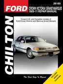 Ford Crown Victoria (89 -11) (Chilton) : 1989-2011-9781620922446
