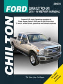 Ford Super-Duty Pick-ups ('11-'16) (Chilton)-9781620922637
