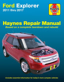 Ford Explorer, 11-17 Haynes Repair Manual-9781620922859