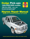 Dodge Ram 1500, 2500, 3500, (1994 - 2008) : with V6, V8 and V10 gasoline and Cummins turbo-diesel engines, 2WD & 4WD-9781620922873