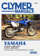 Yamaha TT-R30 and XT250 (2005 - 2018) Clymer Repair Manual-9781620922927