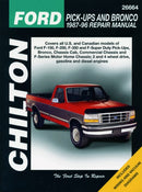 Ford Pick-ups & Bronco ('80- '96) (Chilton)-9781620922941