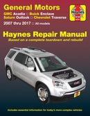 General Motors Acadia, (07-16), Enclave, (08-17), Outlook, (07-10) & Traverse, (09-17) (USA)-9781620923368