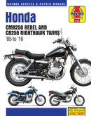 Honda CMX250 Rebel & CB250 Nighthawk Twins (85-16)-9781620923382