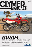 Honda XR600R (91-00) XR650L (93-19) Service and Repair Manual-9781620923641