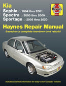 Kia Sephia, Spectra & Sportage covering Sephia (94-01), Spectra (00-09) & Sportage (05-20) : 94-10-9781620923887