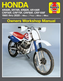 Honda XR50R, XR70R, XR80R, XR100R, CRF50F, CRF70F, CRF80F, CRF100F (85-20) : 49cc, 71cc, 80cc, 99cc-9781620923931