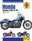 Honda Shadow VT600 & 750 (88-19)-9781620923979