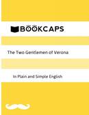 The Two Gentlemen of Verona in Plain and Simple English (A Modern Translation and the Original Version)-9781621072072