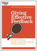 Giving Effective Feedback (HBR 20-Minute Manager Series)-9781625275424