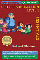 Math Superstars Subtraction Level 1, Library Hardcover Edition : Essential Math Facts for Ages 4 - 7-9781627166041