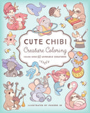 Cute Chibi Creature Coloring : Color over 60 Adorable Creatures-9781631069390
