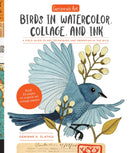 Geninne''s Art: Birds in Watercolor, Collage, and Ink