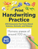 Print Handwriting Practice for Kids 8-12