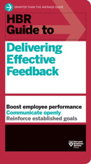 HBR Guide to Delivering Effective Feedback (HBR Guide Series)-9781633691643