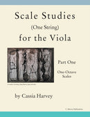 Scale Studies (One String) for the Viola, Part One : One-Octave Scales-9781635230376