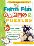 Farm Fun Games & Puzzles : Over 150 Word Games, Picture Puzzles, Mazes, and Other Great Activities for Kids-9781635865226
