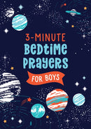 3-Minute Bedtime Prayers for Boys-9781636096391