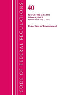 Code of Federal Regulations, Title 40 Protection of the Environment 63.1440-63.6175, Revised 2025
