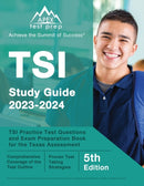 TSI Study Guide 2023-2034 : TSI Practice Test Questions and Exam Preparation Book for the Texas Assessment [5th Edition]-9781637750193