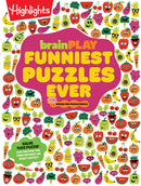 brainPLAY Funniest Puzzles Ever : Over 200 Super Silly Brian Games, Wacky Activities and Hilarious Puzzles, Funny Gift for Kids Ages 7 and Up-9781639622498