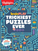 brainPLAY Trickiest Puzzles Ever : Extra Tricky Brain Teasers, Logic Puzzles and Games for Kids 7 and Up, Over 200 Brain Games for Kids-9781639622504