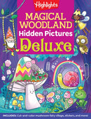 Magical Woodland Puzzles Deluxe : 96 Pages of Magical Recipes, Crafts, Forest Puzzles and Stickers, Search for Mushrooms, Gnomes, Woodland Animals and More-9781639622542