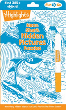 Neon Shark Hidden Pictures Puzzles-9781639622955