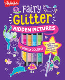 Fairy Glitter Hidden Pictures : Glitter Coloring Book for Kids 6-12 with Fairy-Themed Hidden Pictures Puzzles, Sparkly Markers and Stickers for Creative Coloring Fun-9781639623402