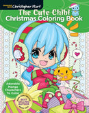 The Cute Chibi Christmas Coloring Book : Adorable manga characters to color-9781640210295