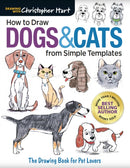 How to Draw Dogs & Cats from Simple Templates : The Drawing Book for Pet Lovers-9781640210318