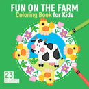 Fun on the Farm Coloring Book for Kids : 23 Designs-9781641241816