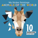 My Sticker Paintings: Animals of the World : 10 Magnificent Paintings-9781641241847