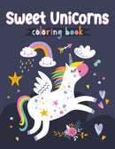 Sweet Unicorns Coloring Book-9781641241892