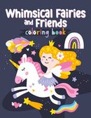 Whimsical Fairies Coloring Book-9781641241908