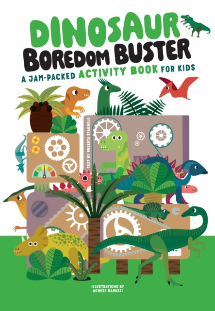 Dinosaur Boredom Buster : A Jam-Packed Activity Book for Kids-9781641243827