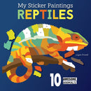 My Sticker Paintings: Reptiles : 10 Awesome Animals-9781641244053