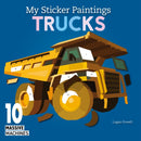 My Sticker Paintings: Trucks : 10 Massive Machines-9781641244084