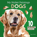 My Sticker Paintings: Dogs : 10 Incredible Canines-9781641244503