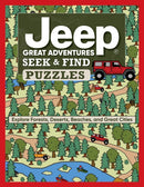 Jeepr Great Adventures Seek & Find Puzzles : Explore Forests, Deserts, Beaches, and Great Cities-9781641244695
