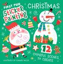 First Fun Sticker Painting: Christmas