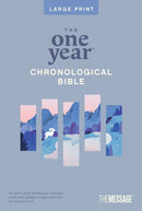 One Year Chronological Bible The Message, Large Print-9781641588317