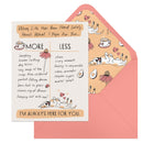 6-Pack Em & Friends Julia Rothman Empathy More/Less Greeting Cards-9781642465839