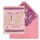 6-Pack Em & Friends Julia Rothman Love More/Less Greeting Cards-9781642465877
