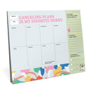 Em & Friends Struggle Is Real Weekly Desktop Planner-9781642465914