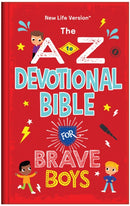 The A to Z Devotional Bible for Brave Boys : New Life Version-9781643528878