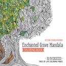 Enchanted Grove Mandala Coloring Book : 30 Oversized Tree of Life Coloring Pages-9781644035818