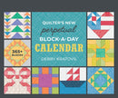 Quilter's New Perpetual Block-a-Day Calendar-9781644036341
